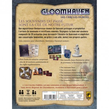 Gloomhaven: Extension Les Cercles Oubliés - Cephalofair Games - Jeux de société - Cephalophair Games