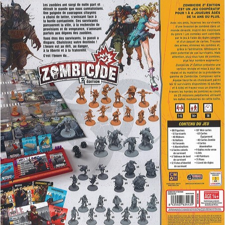 Zombicide - 2nde Édition - : Saison 1 - Jeux de Figurines - Cmon