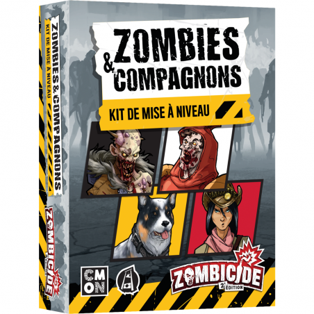Zombicide : Zombies & Compagnons - Kit mise à niveau - Jeux de société - Cmon