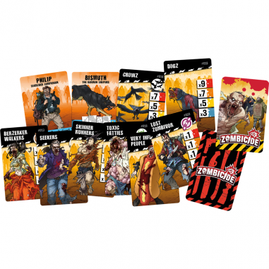 Zombicide : Zombies & Compagnons - Kit mise à niveau - Jeux de société - Cmon