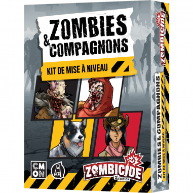 Zombicide : Zombies & Compagnons - Kit mise à niveau - Jeux de société - Cmon