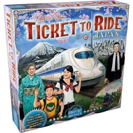 Les Aventuriers du Rail - Japon & Italie - Jeux de société - Days Of Wonder
