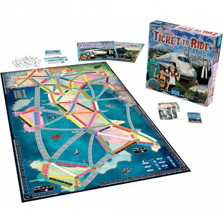 Les Aventuriers du Rail - Japon & Italie - Jeux de société - Days Of Wonder