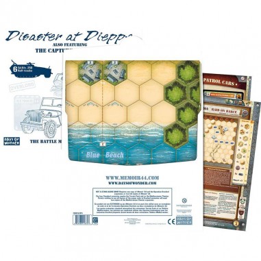 Mémoire 44: Battle Maps 4 - Le Désastre de Dieppe - Jeux de société - Days Of Wonder