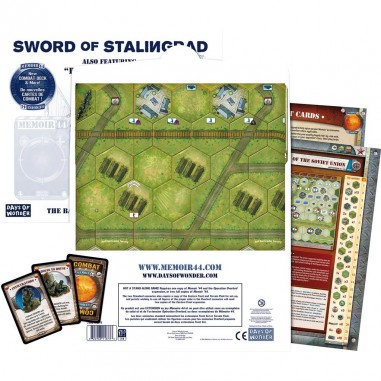 Mémoire 44: Battle Maps 3 - L'Epée de Stalingrad - Jeux de société - Days Of Wonder