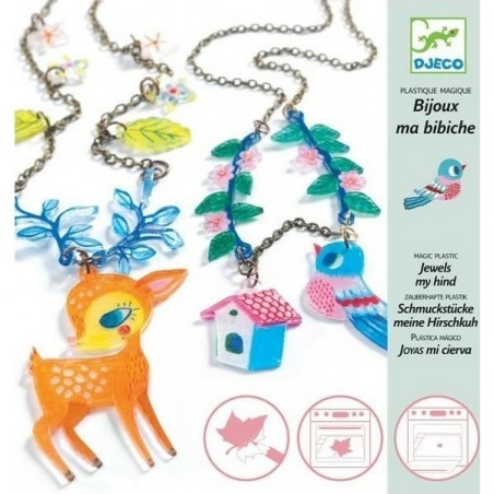 Plastique Magique "Le Faon et L'Oiseau"