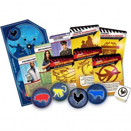 Pandemic - Etat d'urgence - Jeu de société - Filosofia - Z-man Games