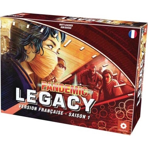 Filosofia Games Pandemic Legacy Saison 1 Boite Rouge