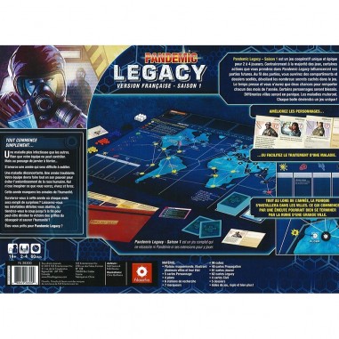 Pandemic Legacy - Saison 1 - Boite rouge - Filosofia Games