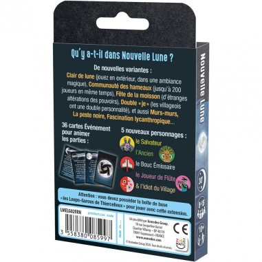 Les loups-garous de Thiercelieux : Nouvelle Lune - Extension - Jeux de société - Lui-même