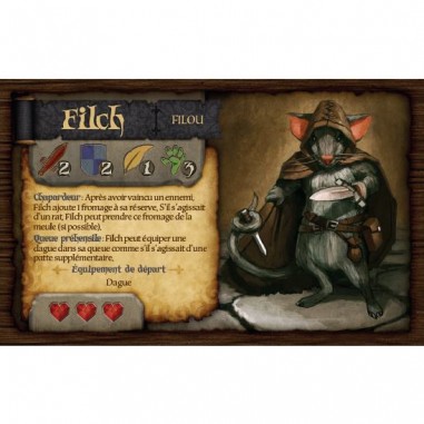 Mice and Mystics - Un jeu - Plaid Hat Games