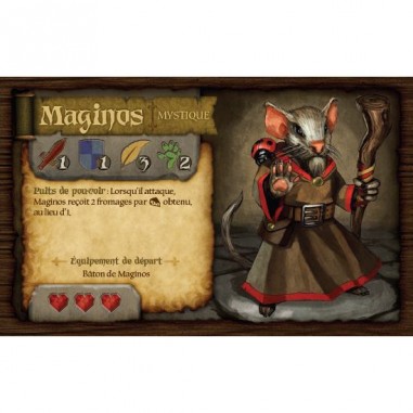 Mice and Mystics - Un jeu - Plaid Hat Games