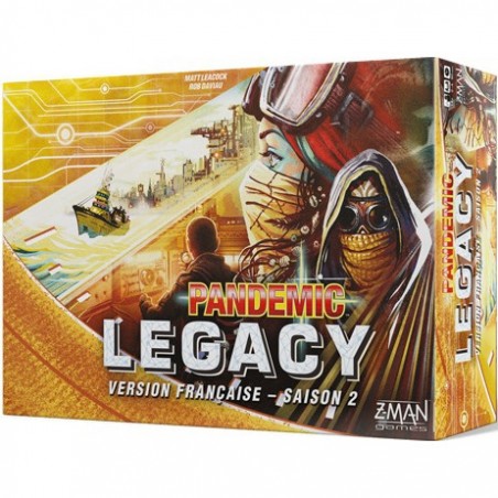 Pandemic Legacy - Saison 2 - Boite jaune -man Games - Z-man Games