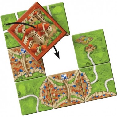 Carcassonne : Maire et Monastères - Extension - Jeux de société - Asmodee