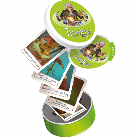Timeline Inventions - Jeu de Cartes & Culture Générale - Asmodee