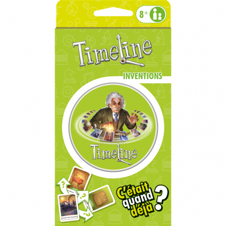 Timeline Inventions - Jeu de Cartes & Culture Générale - Asmodee