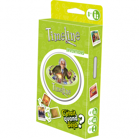 Timeline Inventions - Jeu de Cartes & Culture Générale - Asmodee