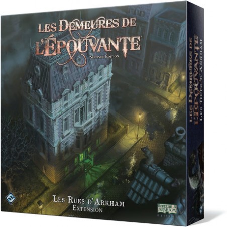Les demeures de l'épouvante : Les rues d'Arkham - Extension - Jeux de société - Fantasy Flight Games