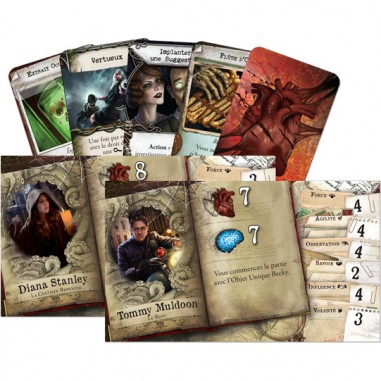 Les demeures de l'épouvante : Les rues d'Arkham - Extension - Jeux de société - Fantasy Flight Games