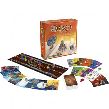 Dixit Odyssey - De nouvelles cartes et un nouveau plateau de jeu - Libellud