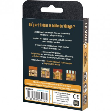 Les Loups-Garous de Thiercelieux- Le Village - Asmodée - Jeux de société - Lui-même