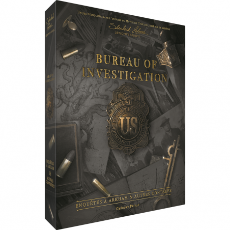 Sherlock Holmes - Détective Conseil: Bureau of Investigation - Jeux de société - Space Cowboys