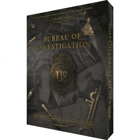 Sherlock Holmes - Détective Conseil: Bureau of Investigation - Jeux de société - Space Cowboys