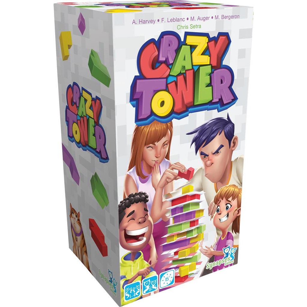Synapses Games Jeu de société : Crazy Tower