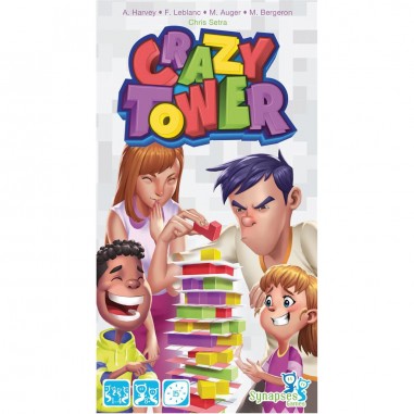 Crazy tower - jeu de stratégie et de dextérité - Synapses Games