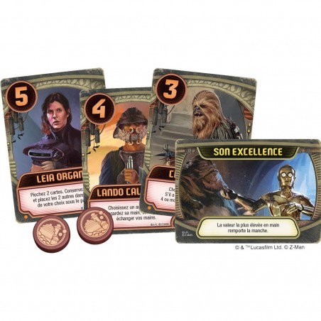 Love Letter - Le Palais de Jabba - Zman Games - Jeux de société - Z-man Games