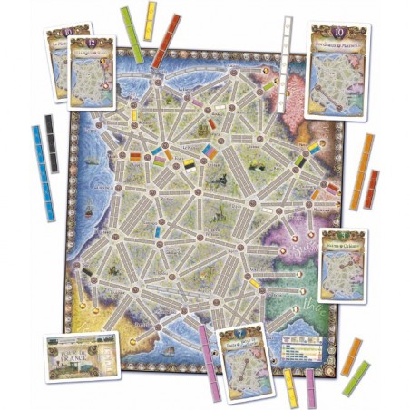 Les Aventuriers du Rail - France - Jeu de société - Days Of Wonder