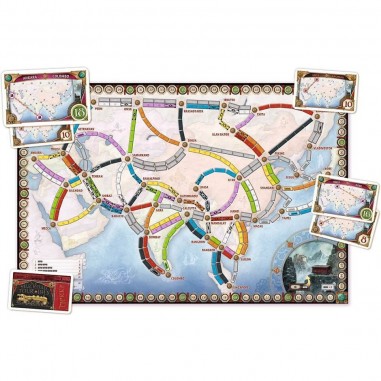 Les Aventuriers du Rail - Asie - Jeu de société - Days Of Wonder