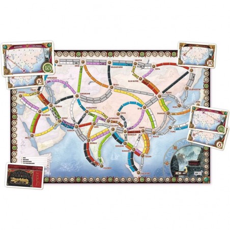 Les Aventuriers du Rail - Asie - Jeu de société - Days Of Wonder