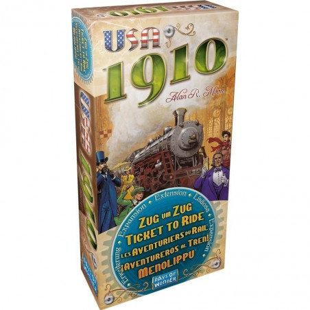 Les Aventuriers du Rail - Extension 1910 - Jeu de société - Days Of Wonder
