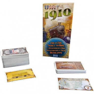 Les Aventuriers du Rail - Extension 1910 - Jeu de société - Days Of Wonder