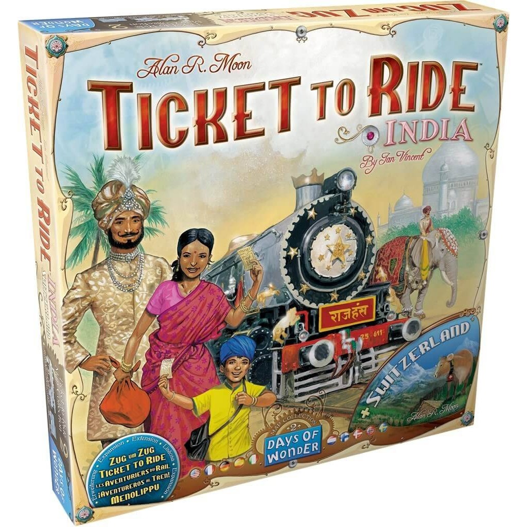 Days Of Wonder Inde & Suisse Ext. Les Aventuriers du Rail