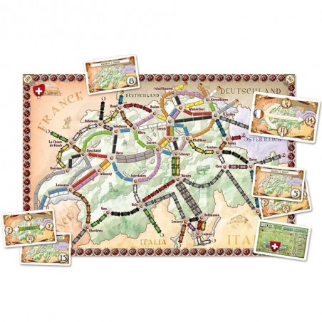 Les Aventuriers du Rail - Inde & Suisse - Jeu de société - Days Of Wonder