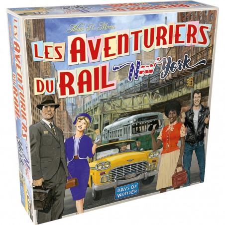 Les Aventuriers du Rail New York - Un jeu - Days Of Wonder