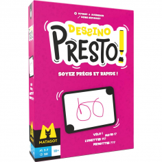 Dessino Presto - Soyez précis et rapide - Jeu d'ambiance - Matagot