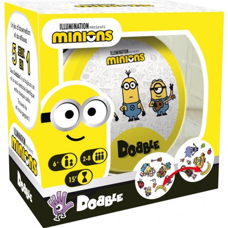 Dobble Minions - Jeux d'Observation et Rapidité - Asmodee