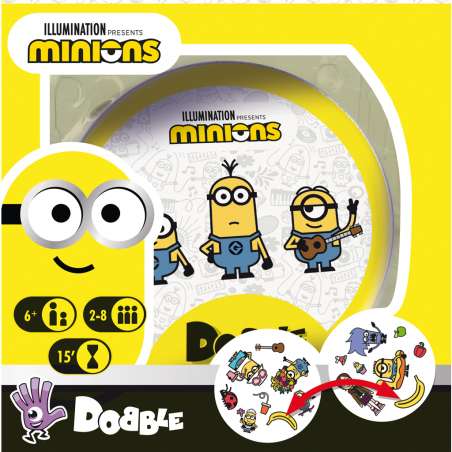 Dobble Minions - Jeux d'Observation et Rapidité - Asmodee