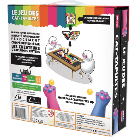 Le Jeu des Cat-tapultes - Jeux de société - Exploding Kittens
