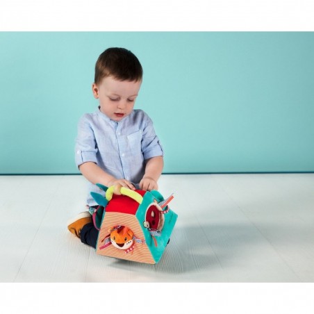 Cube d'activités bébé Marius Pyramide