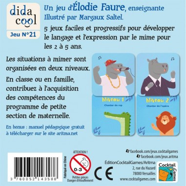 Mimodingo - jeu éducatif d'expression oral - Asmodee