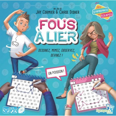 Fous à Lier - Synapses Games - Jeux de société - Asmodee