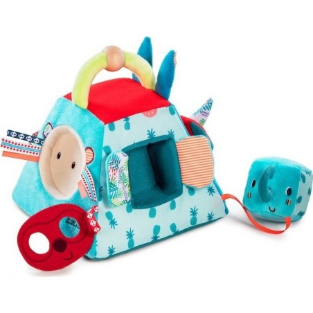 Cube d'activités bébé Marius Pyramide