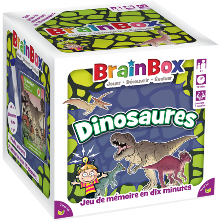 BrainBox Dinosaures - Un jeu - Green Board Games