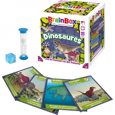BrainBox Dinosaures - Un jeu - Green Board Games