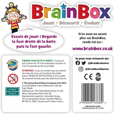BrainBox Dinosaures - Un jeu - Green Board Games