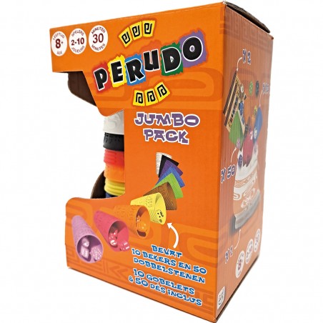 Perudo Jumbo - jeu d'ambiance de dé et de bluff - Zygomatic